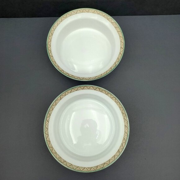 Dansk Umbrian Fruits Soup Cereal Bowls Fruits & Vines Rimmed Bowls - Picture 5 of 7